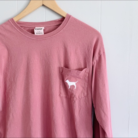 PINK Victoria's Secret Tops - PINK Long Sleeve Tee